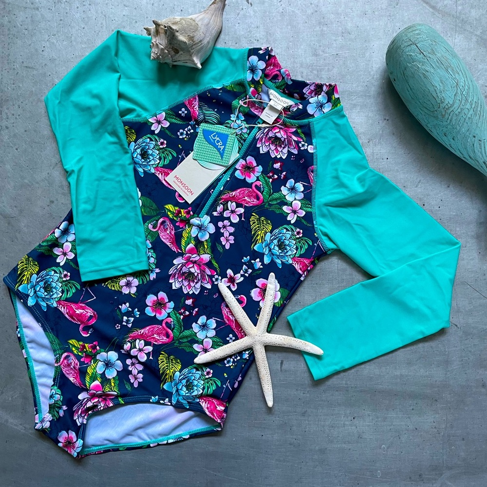 Rash guard swimsuit Monsoon